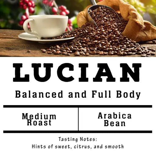 Lucian Balanced and Full Body Blend Medium Roast Coffee