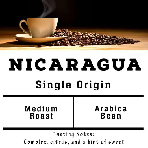 Nicaragua Single Origin Arabica Coffee