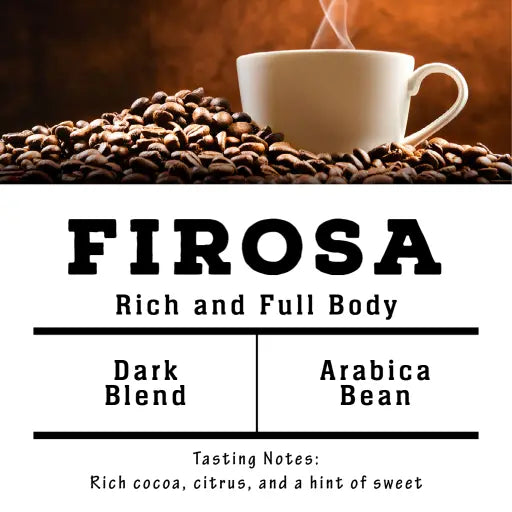 Firosa Rich and Full Body Dark Roast Coffee
